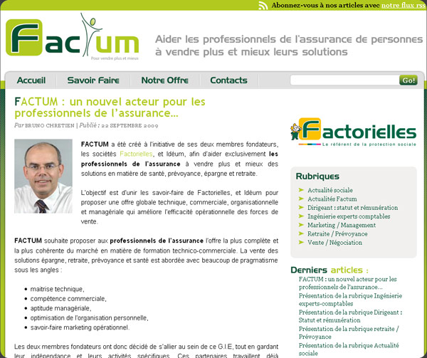 Blog Pro GIE Factum